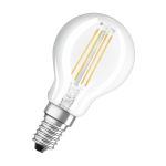 Osram Classic LED E14 Kugel Fadenlampe Klar 4.8W 470lm - 840  | Dimmbar - Ersatz Für 40W