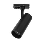 1-Phasen Rail Spot Schwarz Zylinder 10W 700lm - 827 