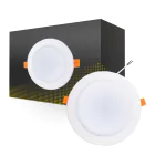 LED Deckenstrahler 18W 1620lm 120D - 840  | Ausschnitt 175mm - Ersatz Für 2x18W