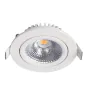 LED Schwenkbar Spot Weiß Rund 6W 350lm 60D - 920-930 Dim To Warm | 85mm - IP54 - Dimmbar - Höchste Farbwiedergabe