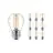 Lot 10x Philips Master Value LED Lustre E27 Boule Filament Claire 3.4W 470lm - 927 Blanc Très Chaud | Meilleur rendu des couleurs - Dimmable - Équivalent 40W