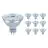 Lot 10x Ledvance Performance Spot LED Réflecteur GU5.3 MR16 6.5W 621lm 36D - 827 Blanc Très Chaud | Équivalent 50W