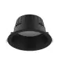 Spot Encastrable LED Profond Encastré Noir 21W 2400lm - 827-840 CCT | 226mm - Diamètre 200mm
