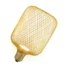 Osram Decor Plat Lamp In Métal Logement LED E27 Special Dépolie Dorée 3.5W 300lm - 827  | Remplacement 25W