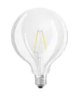 Ledvance Classic LED E27 Globe Filament Claire 2.5W 250lm - 827- | Remplacement 25W
